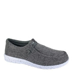 Men's DEK M369F Superlight Canvas Elasticated Lace-Up Casual Shoes - Grey