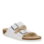 Men's Birkenstock Arizona Normal Width Clog Sandals - White