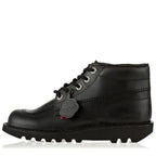 Men's Kickers Kick Hi Classic Lace-Up Boots - Black