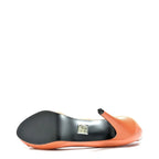 Women's EYE Peep-Toe High Heel Court Shoes F 112 - Peach
