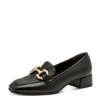 Women's Tamaris 1-24316-34 Trotteur Loafer Shoes K 15 - Black Matt