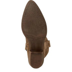 Women's Tamaris 1-25701-41 Western Leather Mid Calf Boots - Brown