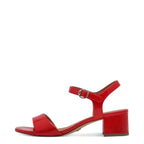 Women's Tamaris 1-28249-42 Block Heeled Sandals K 20 - Red Patent