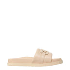 Women's HÖGL 3-100810 Gemma Slide Leather Mule Sandals HO 81 - Butter 1500