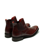 Men's Paraboot 941403 Loven Actem Leather Chelsea Boots - Marron