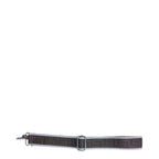 Women's Long & Son Medium Clutch, Wristlet, Shoulder, Cross-Body Bag with Additional Straps 23353 - Gunmetal