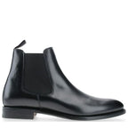 Men's Berwick 1707 Calf Leather Chelsea Boots 303-K1 M 45 - Black Negro