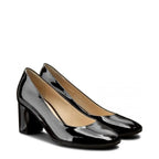 Women's HÖGL 0-185004 Studio 50 Closed Toe Pump Shoes HO 47 - Black 0100