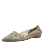 Women's Högl 7-101492-69000 Closed Toe Ballerina Shoes HO 900 - Grey Smoke