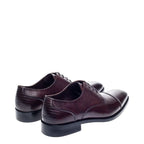 Men's John White Melton Derby Leather Shoes - Brown