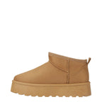 Women's Shoes By Emma Colleen Low Cut Platform Mini Boots - Tan