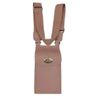 Women's Long & Son Multi Compartment Crossbody Phone Bag GZ9017 - Pink