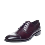 Men's John White Melton Derby Leather Shoes - Brown