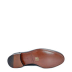Men's Holborn Carnaby Premium Leather Tassel Loafer Shoes - Black