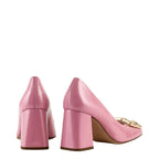 Women's HÖGL 5-107414 Madeleine Patent Leather Pump Shoes HO 87 - Retro pink