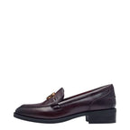 Women's Tamaris 1-24303-43 Merlot Vegan Loafer Shoes K 17 - Merlot