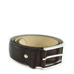 Men's Berwick 1707 Leather Belts CI1605-K3 - Vegano Moka 100 cm