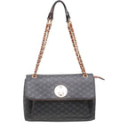 Women's BESSIE Logo Print Cross Body & Shoulder Hand Bags BW4727 - Black