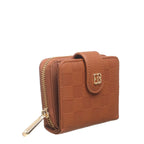 Women's Bessie Small Checkerboard Wallets BP1390 - Tan