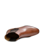 Men's EYE Botin Leather and Suede Chelsea Boots - Tan