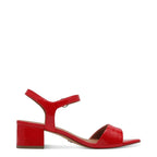 Women's Tamaris 1-28249-42 Block Heeled Sandals K 20 - Red Patent