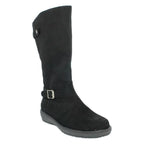 Women's Waldläufer Hoja 533904 165 001 Leather Nubuck Boots - Black