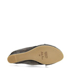 Women's EYE Cross Over Leather Wedge Mule Sandals G 99 - Bronze