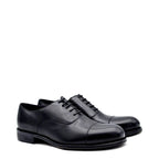Men's Holborn Chelsea Capped Oxford Leather Shoes - Black