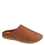 Men's Zedzzz Alex MS396 Centre Seam Mule Slippers - Tan