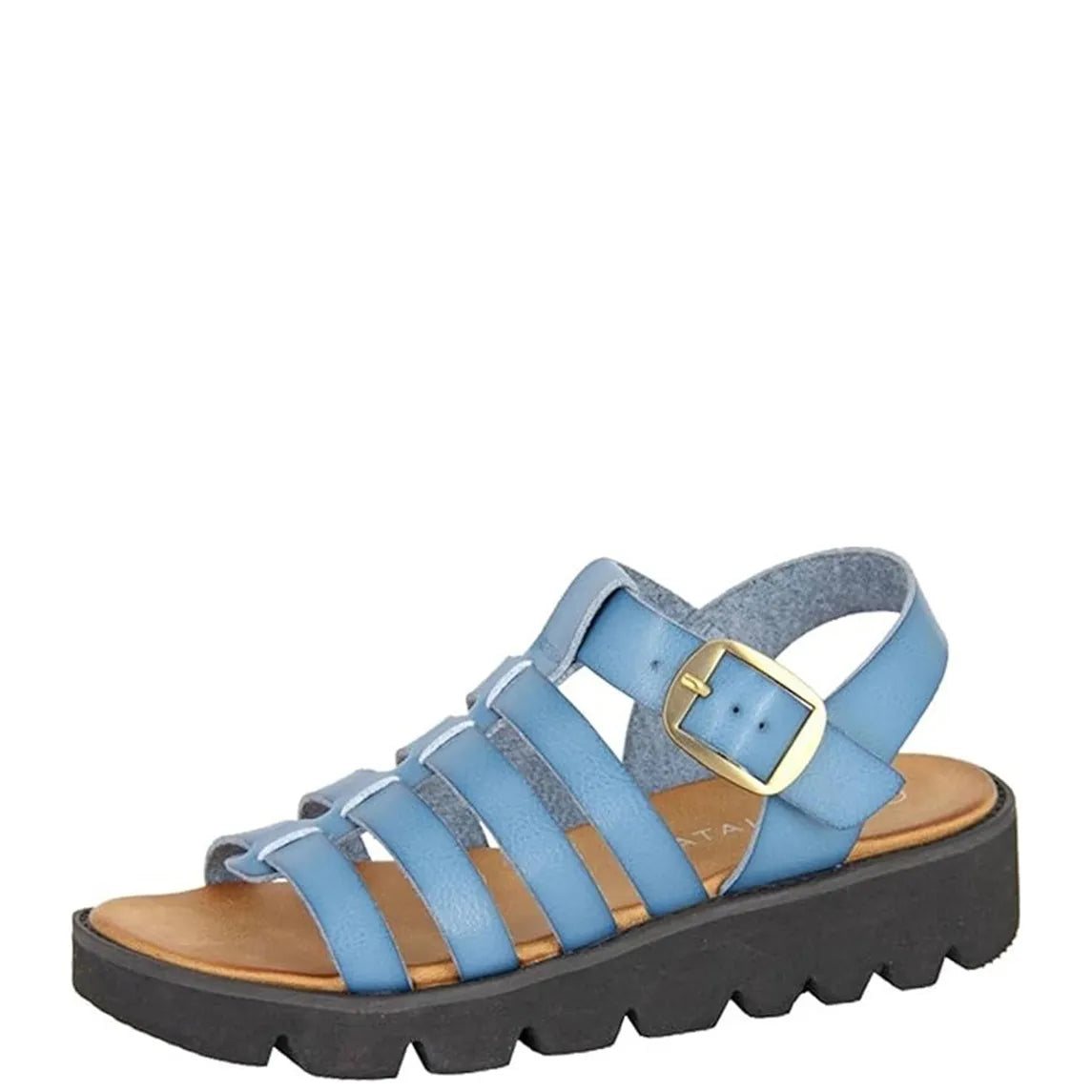 Women's Cipriata Azia Halter Back Wedge Sandals - Blue
