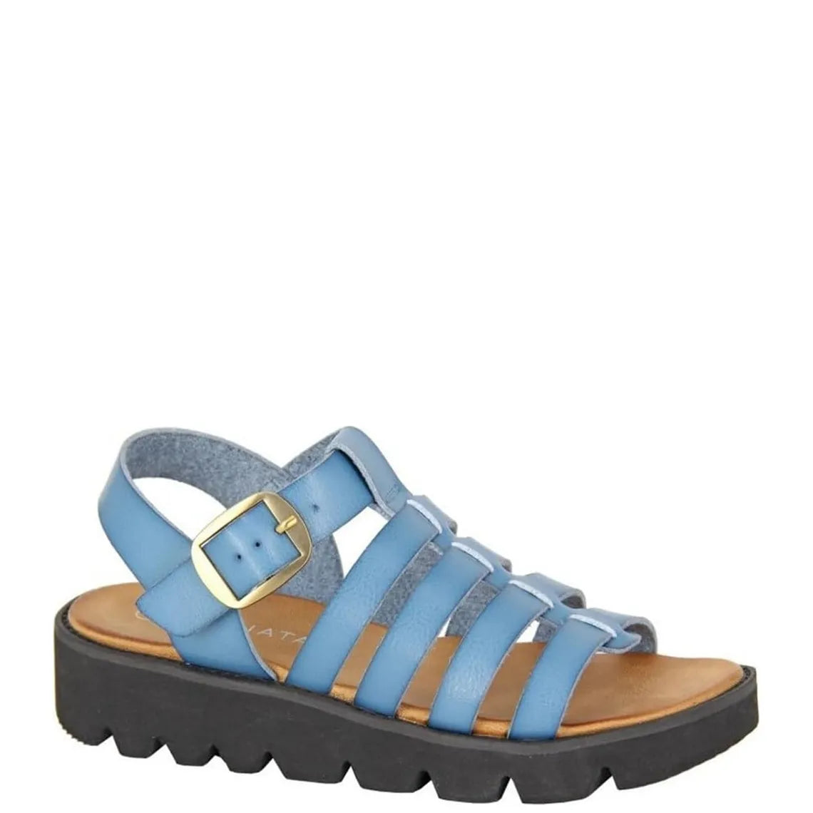 Women's Cipriata Azia Halter Back Wedge Sandals - Blue