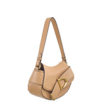 Women's Bessie Vintage Buckle Shoulder & Cross Body Bags BB7310 - Taupe