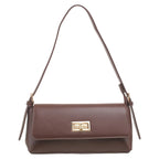 Women's Bessie London Flap Over Shoulder & Cross Body Bag BD6784 - Coffee