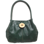 Women's Bessie London Button Shoulder Bag BW446 - Seaweed