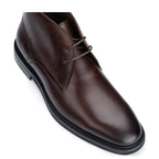 Men's John White Castle Calf Leather Chukka Lace-Up Boots - Brown