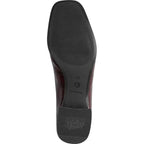 Women's Tamaris 1-24316-43 Trotteur Loafer Shoes K 15 - Merlot Croco