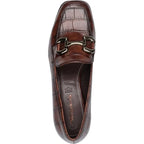 Women's Tamaris 1-24316-43 Trotteur Loafer Shoes K 15 - Muscat Croco