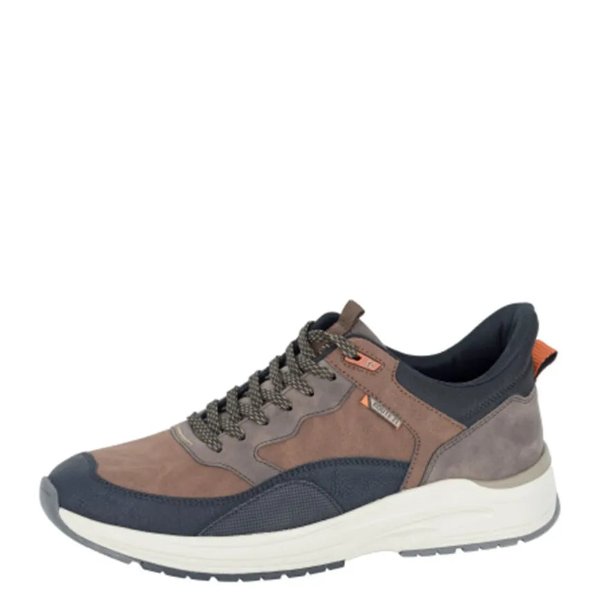 Men's ROUTE 21 Original Denim Collection Trainers M047B - Brown / Black