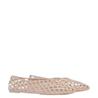 Women's TRUFFLE Collection Ballet Pump Jelly Shoes MP3 - Beige