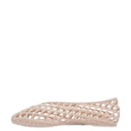 Women's TRUFFLE Collection Ballet Pump Jelly Shoes MP3 - Beige
