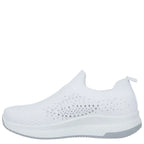 Women's Urban Jacks Negroni Lightweight Slip-On Pump Trainers - White