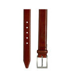 Men's Loake Philip Leather Belts - Mahogany 40" / 100cm
