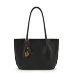 Women's Long & Son Two In One Tote Handbag XY6691 - Black