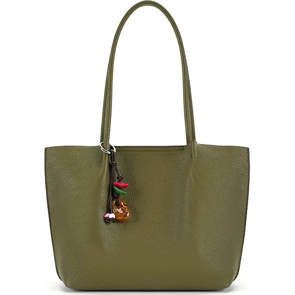 Women's Long &amp; Son Two In One Tote Handbag XY6691 - Green