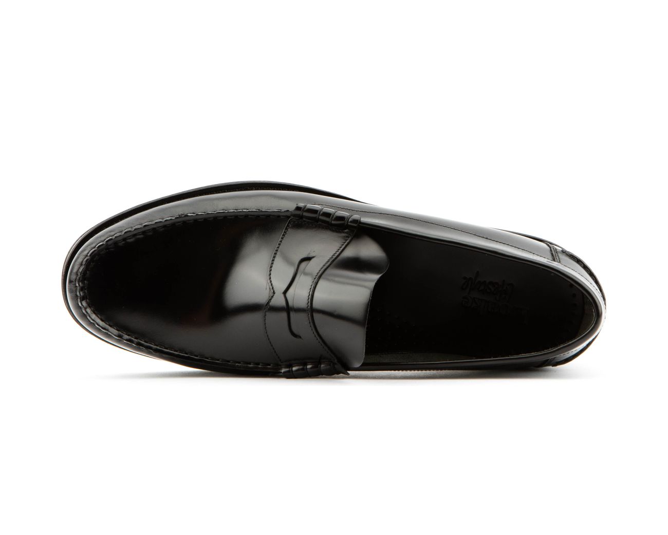 Loake Princeton Leather Moccasin Shoes in Black for Men Mens Shoes Slip-on shoes Loafers 