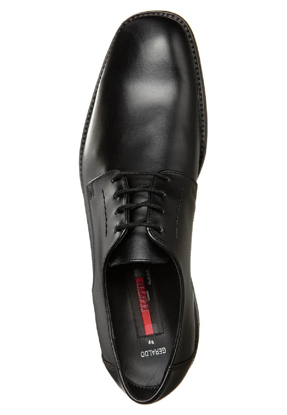 Men's Lloyd Calf Leather Lace-Up Shoes - Black