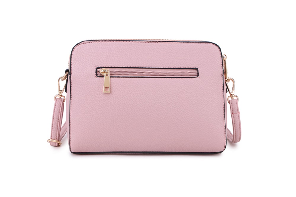 Women s Long Son Medium Shoulder Cross Body Hand Bags D1585 1 Dusty Pink