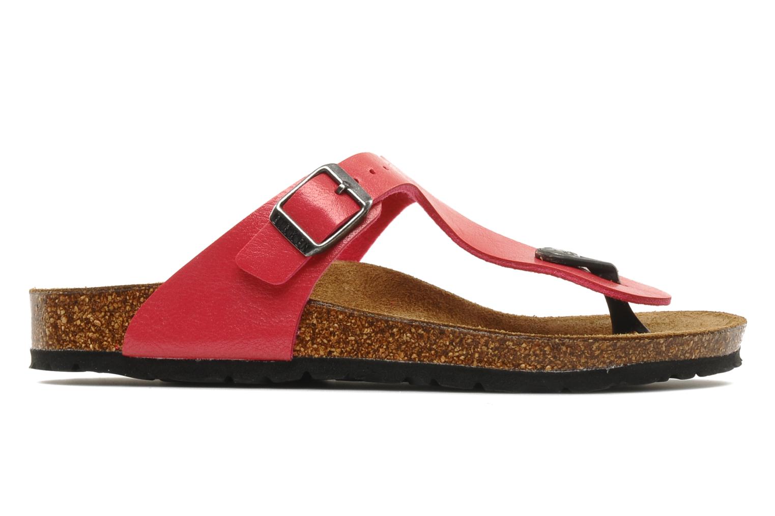 Girl's Birkenstock Gizeh Birko-Flor Mule Sandals - Graceful rose red