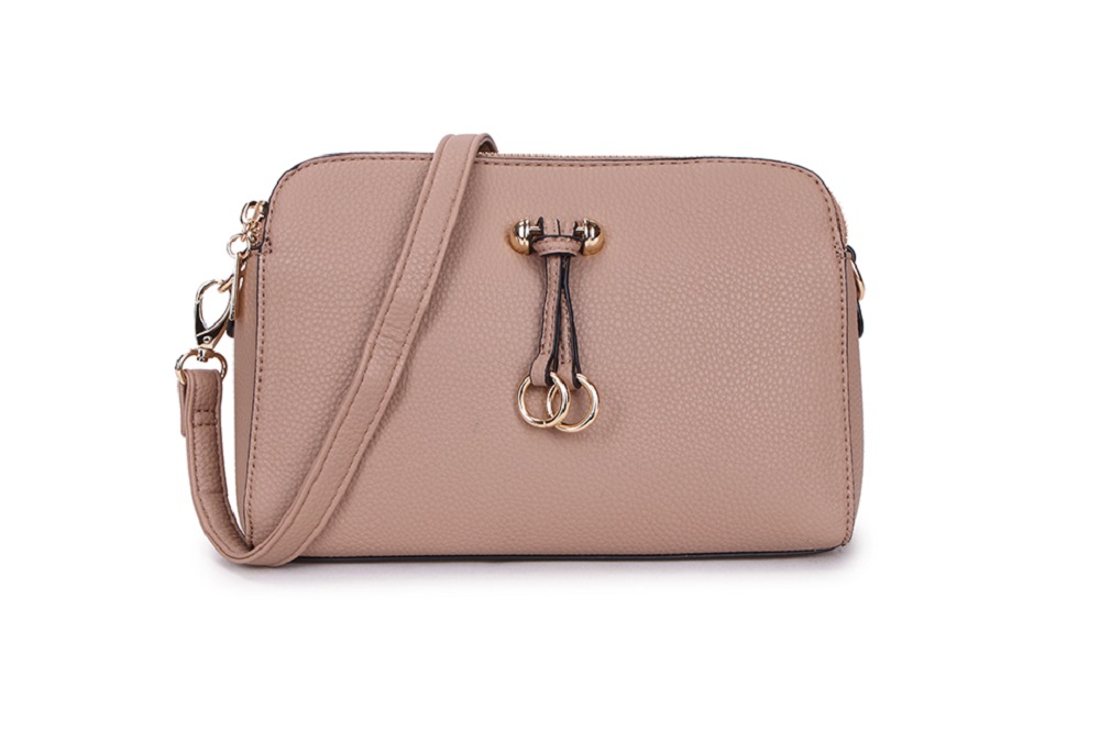 Long & Son Women's Small Clutch, Wristlet, Shoulder,Cross-Body Bags 3141  (Pastel Pink)